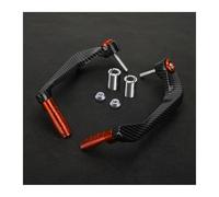 BHYYDS Pour B&MW F800R Poignées de guidon leviers de frein et d'embrayage protège-mains Protège-Mains de Moto(Orange)