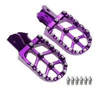 BHYYDS pour sur-Ron Light Bee S Et Light Bee X, Pièces Talaria Support De Repose-Pieds Moto Pédale De Repose-Pieds de Moto(Violet)
