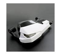 BHYYDS Protège-mains pour guidon de moto B&MW F800GS/R1200GS LC/ADV Protège-Mains de Moto(Whait)