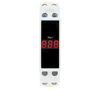 BHZ-1R 18 mm Compteur modulaire monophasé 1-99 Hz Indicateur LED Testeur numérique BHZ-1R 1 pièce