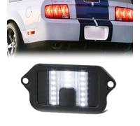 BHZNGD 1 éclairage de plaque d'immatriculation, 18 feux de plaque d'immatriculation LED SMD compatibles avec Ford Mustang GT 2005-2009