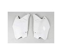 BI 78165610 de Plaques latérales CR125-250 00-01 Blanc