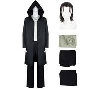 bi bi hou Eren Jaeger Cosplay Costume Veste Verte Déguisement de Anime AOT Season 4 Eren Cosplay Uniforme Halloween Carnaval Noël Fête Costume pour Adulte