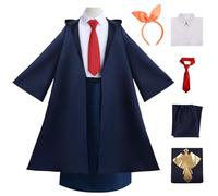 bi bi hou Lemon Irvine Cosplay Costume Set Déguisement de Anime Mashle Magic and Muscles Costume Manteau Chemise Jupe Uniformes Scolaires Noël Halloween Carnaval Fête Performance Costume