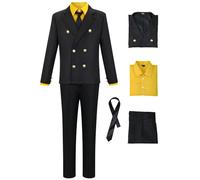 bi bi hou Sanji Cosplay Costume Complet Set Bleu/Jaune Déguisement de Anime Sanji Cosplay Outfit Halloween Carnaval Noël Fête Costume pour Adulte