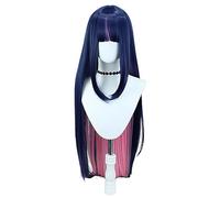 bi bi hou Stocking Cosplay Perruque Déguisement de Panty & Stocking with Garterbelt Perruque Stocking Anarchy Cosplay Wig Anime Perruque Noël Halloween Carnaval Fête Costume Accessoires