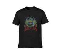 BI BI MIAO Count Dacula Transylvania Vampire Dr. Von Goosewing Igor Unisex 100% Cotton Short-Sleeve T-Shirts Black S