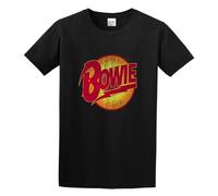 BI BI MIAO Diamond Dogs Vintage Logo Unisex 100% Cotton Short-Sleeve T-Shirts Black XXXL