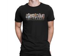 BI BI MIAO Heroes of Olympus Vintage Percy Jackson Unisex 100% Cotton Short-Sleeve T-Shirts Black XXL