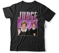 BI BI MIAO Judge Judy Appreciation Homage Throwback Stag Hen Do Funny Unisex 100% Cotton Short-Sleeve T-Shirts Black S
