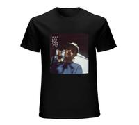 BI BI MIAO Mac Demarco Salad Days Unisex 100% Cotton Short-Sleeve T-Shirts Black XXXL