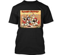 BI BI MIAO New The Flamin Groovies Legend Unisex 100% Cotton Short-Sleeve T-Shirts Black XL