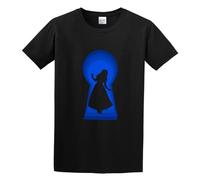 BI BI MIAO Popular Horror Alice Madness Returns Unisex 100% Cotton Short-Sleeve T-Shirts Black S