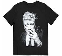 BI BI MIAO Stunning David Lynch Unisex 100% Cotton Short-Sleeve T-Shirts Black S