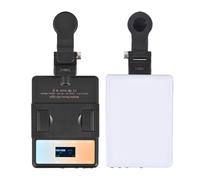 Bi-color RGB Video Light 5W Pocket Vlog Lamp 78 LED Beads 24 FX Effects