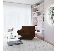 Bi élastique Housse de canapé “Più Bello”, Marron, 1 PLACE