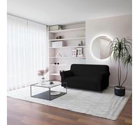 Bi élastique Housse de canapé “Più Bello”, Noir, 2 PLACES