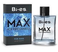 BI-ES Max Ice Freshness Eau De Toilette pour homme 100 ml pour homme, idéal pour sillage raffiné, vaporisateur pratique