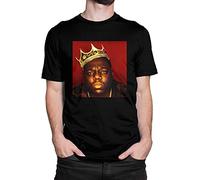 Bi-GG-ie SM-al-ls The No-to-ri-ou-s B.-I.G.Leisure Men's T-T-Shirts Hemden Round Neck Short Sleeve Tee (X-Large)