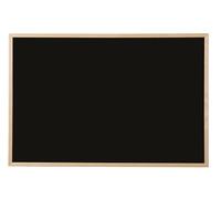 Bi-Joy Tableau Noir, Surface à craie, avec cadre en bois, craie blanche inclus (60 x 40 cm)