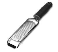 Bi-Komfort Râpe à Fromage et Zesteur de Citron, Fabriqué en INOX et avec Poignée en Caoutchouc Souple, Accessoire de Cuisine à Usages Multiples, Utilisation Facile et Passe au Lave-vaisselle