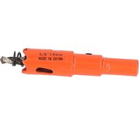 Bi Metal Hole Saw Drill Bit High Speed Steel Saw Cutter with Mandrel for Wood and Metal 5/8in (16mm)