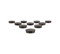 Bi-Office Aimants BioFusion - Biocomposites à base de noix de coco, 2,5 cm, paquet de 10