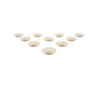 Bi-Office Aimants Dome - Desert, 3 cm, paquet de 10