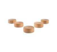 Bi-Office Aimants en bois, 2,5 cm, paquet de 6