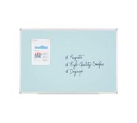 Bi-Office Ayda Tableau Magnétique Sky, 120 x 90cm, Surface en Acier Laqué, Cadre en Aluminium