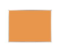 Bi-Office Ayda Tableau Magnétique Tangerine, 90 x 60cm, Surface en Acier Laqué, Cadre en Aluminium