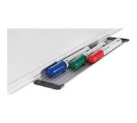 Bi-Office Maya Tableau blanc magnétique avec cadre en aluminium 120 x 90 cm Blanc