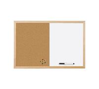 Tableau mixte, cadre en bois, (L)400 x (H)300 mm