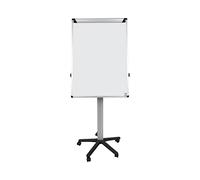 Bi-Office Chevalet de Conférence Mobile Earth, Non-Magnétique, Structure et Cadre en Aluminium Recyclé, 70X100 cm