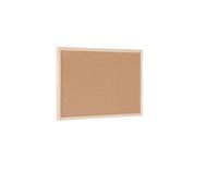 Bi-Office Cork Notice Board Wood Frame 600mm X 400mm