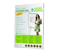 Bi-Office Earth - Bloc de Papier pour Paperboard, Euro, 50 Feuilles, 55g/m², Lot de 5