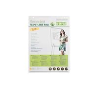 Bi-Office Earth - Lot de 5 Blocs de Papier Recyclé pour Chevalet de Conférence, A1, 40 feuilles lisses, 55 g/m² blanc FL0111801