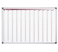 Bi-Office Maya Agenda annuel magnétique 365 jours 90 x 60 cm