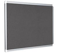 Bi-Office Maya New Generation Tableau d'affichage en feutre 600 x 450 mm Gris