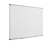 Bi-Office Maya Tableau blanc émaillé avec cadre en aluminium 120 x 90 cm Blanc