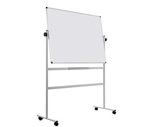 Bi-Office Maya Tableau blanc pivotant magnétique 1200 x 900 mm Blanc