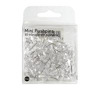 Bi-Office Mini Set de 50 Punaises mini Transparent