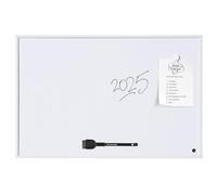 Bi-Office New Basic MM380012215 Tableau blanc magnétique avec Cadre Blanc 885 x 585 mm