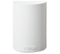 Bi-Office Porte-marqueurs pour tableau blanc magnétique - 110 x 75 x 42 mm - Blanc