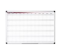Bi-Office Planning annuel 52 semaines, magnétique, 90 x 60 cm
