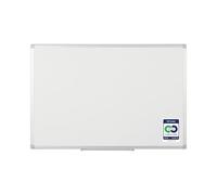 Bi-Office Tableau blanc Earth, tableau écologique non magnétique, effaçable à sec avec cadre en aluminium, 90 x 60 cm