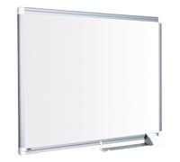 Bi-Office Tableau blanc laqué Maya New Generation - L.90 x H.60 cm - Magnétique - Cadre Aluminium