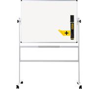 Bi-Office tableau blanc mobile MAYA 120,0 x 90,0 cm blanc acier laqué