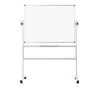 Bi-Office tableau blanc mobile MAYA 150,0 x 120,0 cm blanc acier laqué