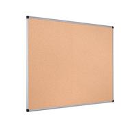 Bi-Office Tableau d'Affichage en Liège Maya, Cadre en Aluminium, 120x90 cm